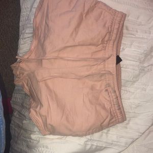 Pink shorts